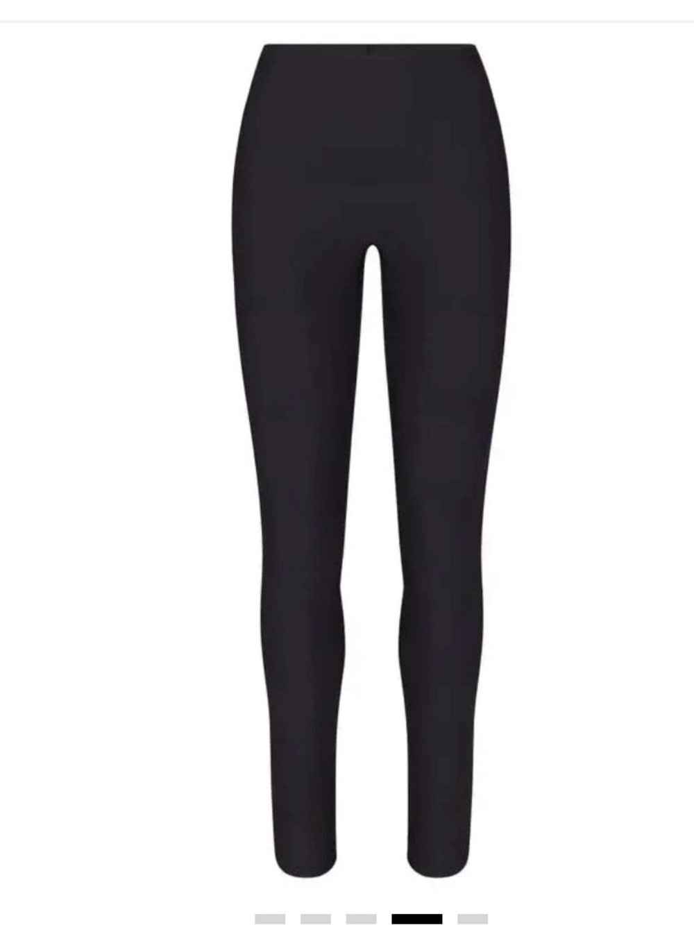 SKIMS High-Waisted Compression Shaping Leggings Onyx Black Size S